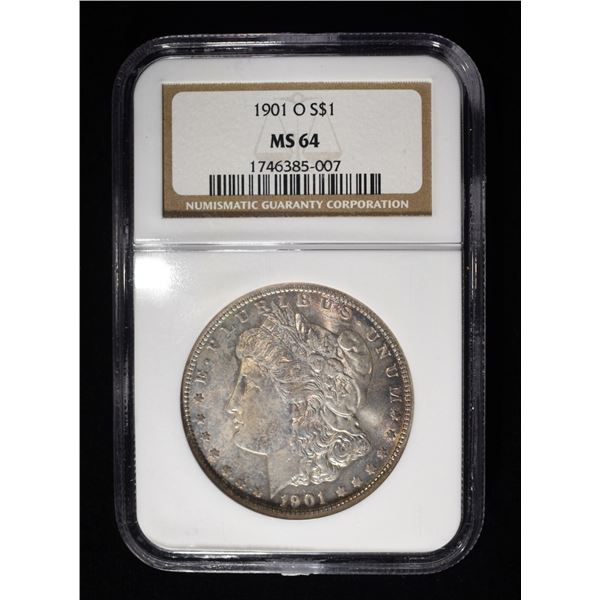 1901-O MORGAN DOLLAR NGC MS-64