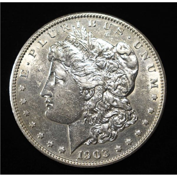 1903-S MORGAN DOLLAR CH AU
