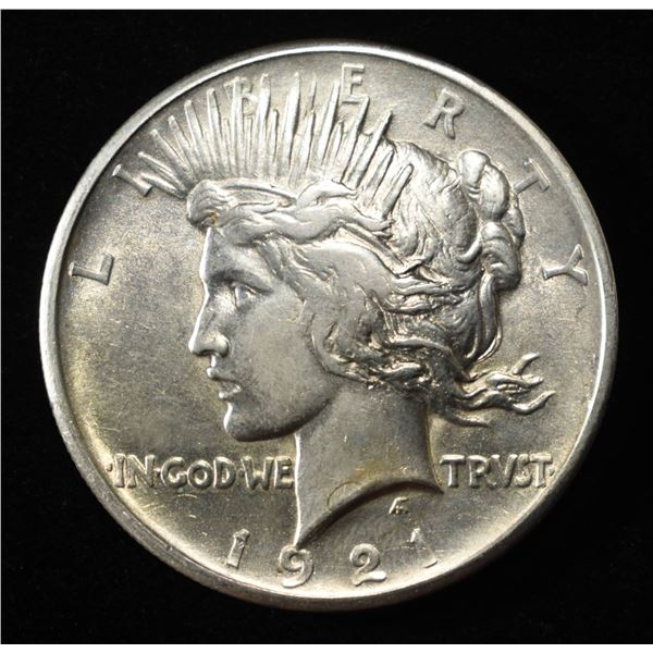 1921 PEACE DOLLAR BU