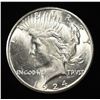 Image 1 : 1924-S PEACE DOLLAR CH BU