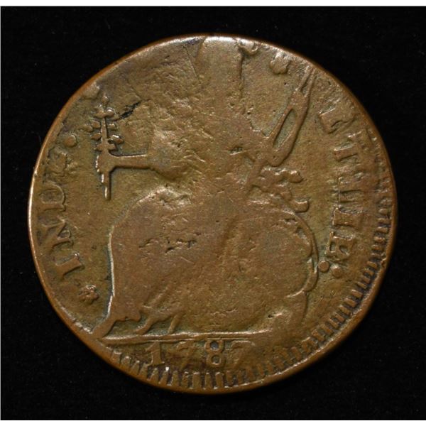 1787 CONNECTICUT COLONIAL