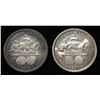 Image 2 : 1892 & 1893 COLUMBIAN COMMEM HALVES