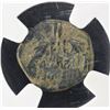 Image 3 : 135-37 BC HASMONEAN KINGS, AE PRUTAH NGC CH F