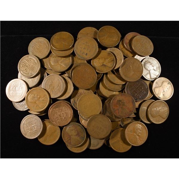 (77) D&S MINT WHEAT CENTS FROM THE TEENS