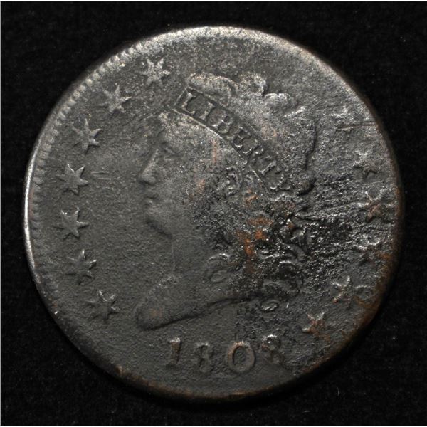 1808 CLASSIC HEAD LARGE CENT FINE