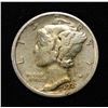 Image 1 : 1921-D MERCURY DIME XF