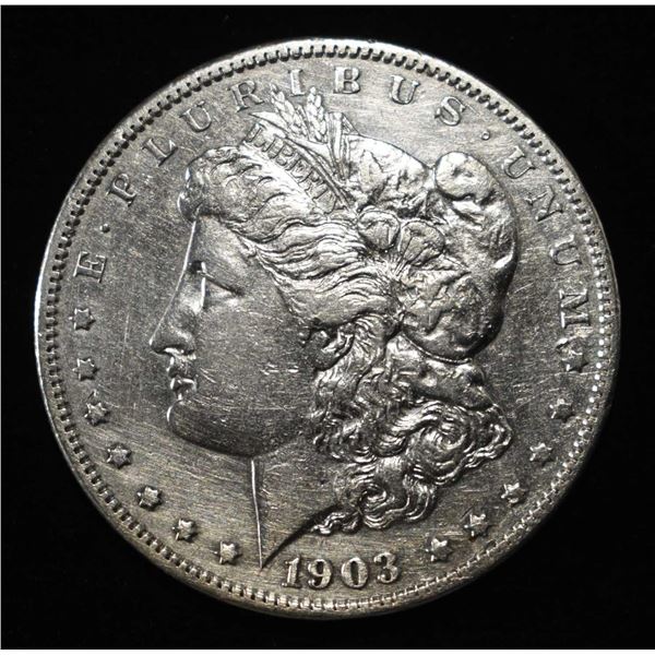 1903-S MORGAN DOLLAR AU