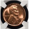 Image 2 : 1955 LINCOLN CENT NGC MS-66 RD