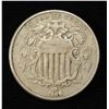 Image 1 : 1866 SHIELD NICKEL FINE
