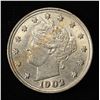 Image 1 : 1902 LIBERTY V NICKEL CH AU