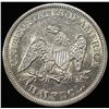Image 2 : 1860 SEATED LIBERTY HALF DOLLAR CH BU
