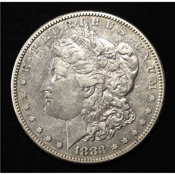 1883-S MORGAN DOLLAR XF/AU