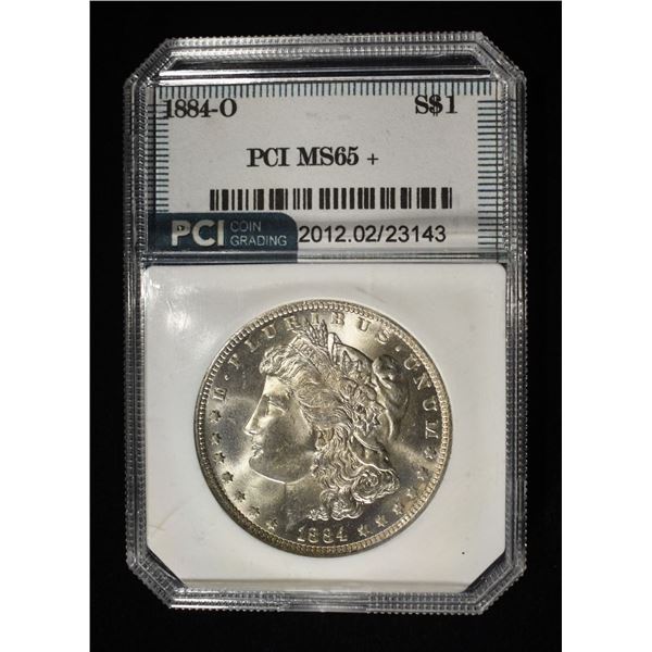 1884-O MORGAN DOLLAR PCI GEM BU
