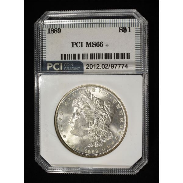 1889 MORGAN DOLLAR PCI SUPERB GEM BU