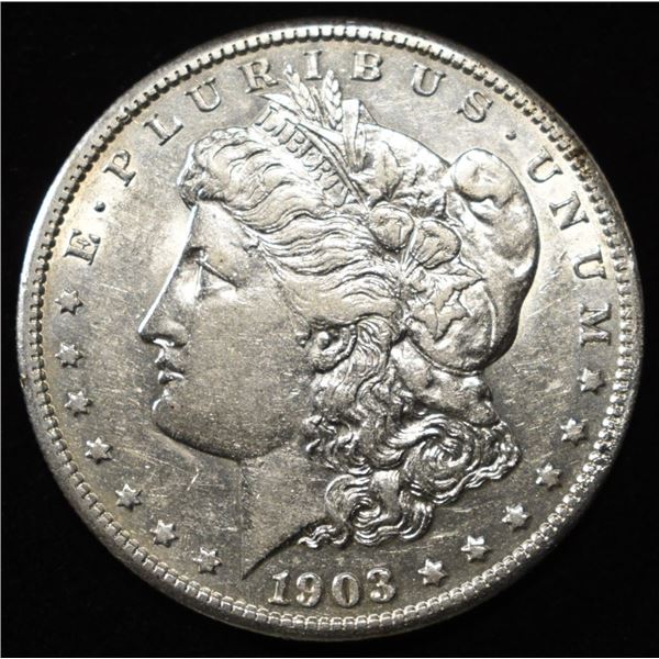 1903-S MORGAN DOLLAR AU