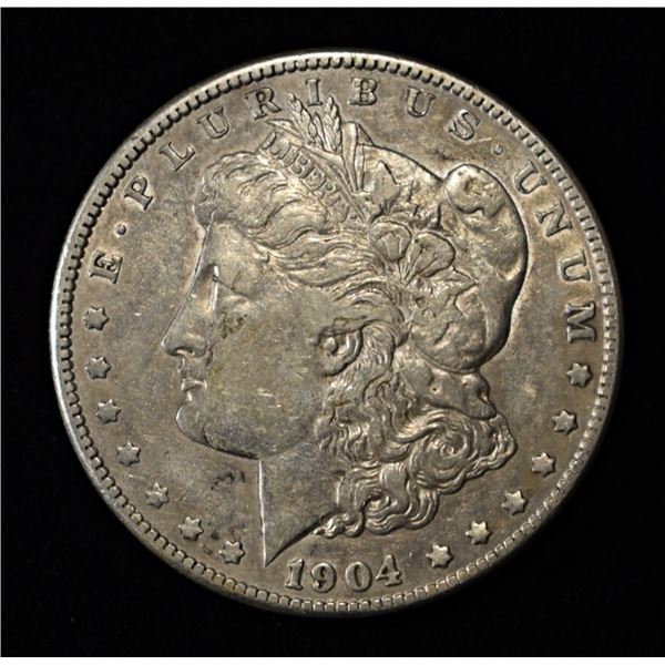 1904-S MORGAN DOLLAR XF