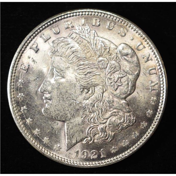 1921-D MORGAN DOLLAR BU