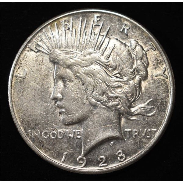 1928-S PEACE DOLLAR XF
