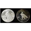 Image 2 : (2) 1 OZ .999 SILVER ASSORTED INDIAN HEAD ROUNDS