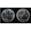 Image 1 : (2) 1 OZ BRITANNIA(QUEEN) .999 SILVER ROUNDS