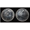 Image 2 : (2) 1 OZ BRITANNIA(QUEEN) .999 SILVER ROUNDS