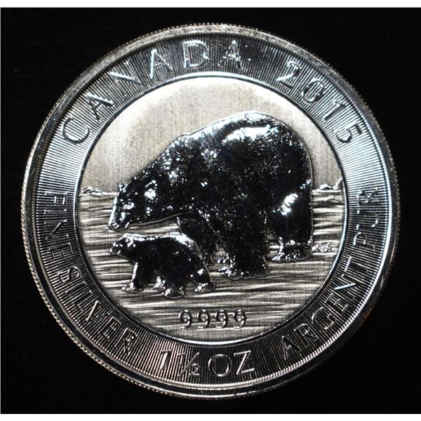 2015 CANADA 1.5 OZ .9999 SILVER