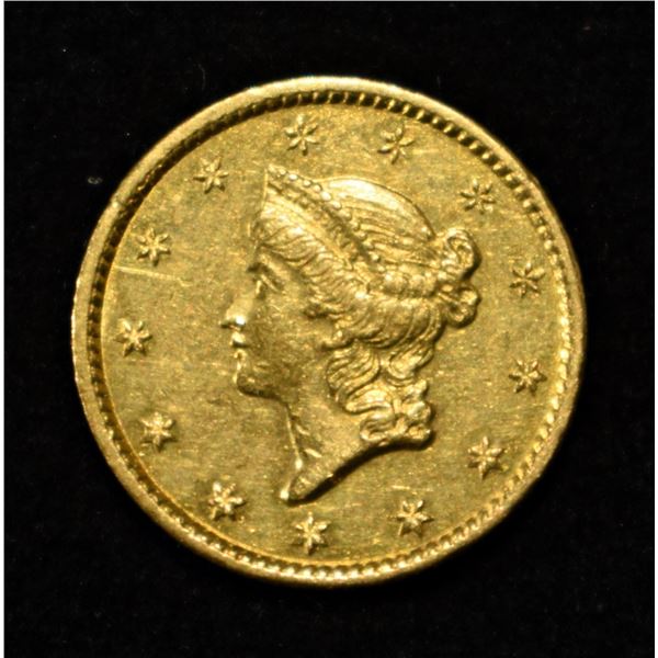 1851-C $1 LIBERTY GOLD BU