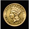 Image 1 : 1886 $1 GOLD CH BU PL