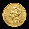 Image 1 : 1856-S $3 GOLD AU