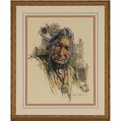 Harley Brown, pastel, Cowboy Artists of America