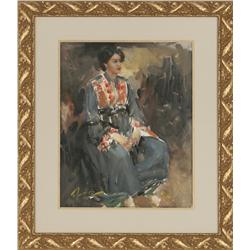 Ramon Kelley, gouache