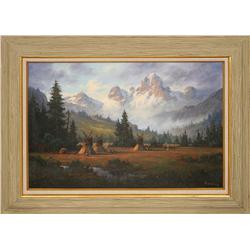 Heinie Hartwig, oil on canvas