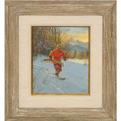 Gerry Metz, oil on board