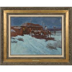 Howard Forsberg, oil on canvas