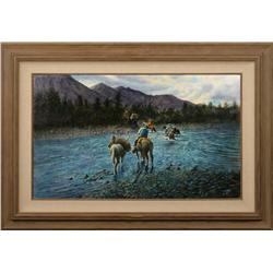 Dennis Torzeski, oil on linen