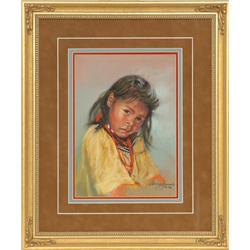 Shirley Arrants, pastel