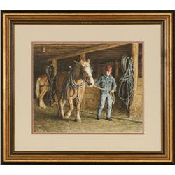 Tucker Smith, watercolor