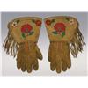 Image 1 : Shoshone Beaded Gloves, C. 1930s, fine condition