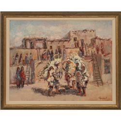 Hans Ressdorf, oil on canvas