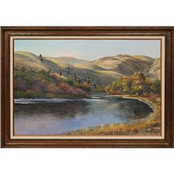 Robert Thomas, oil on canvas