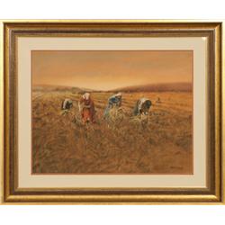 Shirley Arrants, pastel