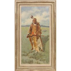 Robert F. Morgan, oil on canvas