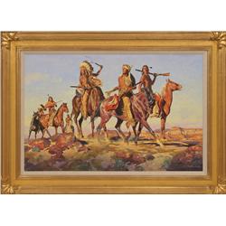 David Mann, oil on canvas