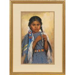 Arlene Hooker Fay, pastel