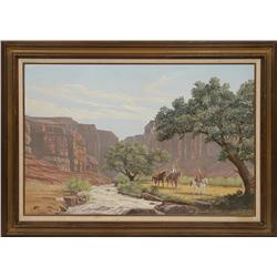 D. Allen, oil on canvas