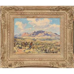 Marjorie Reed, oil on board