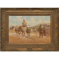 Gerald McCann, oil on board