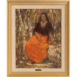 Burt Procter, oil on canvas