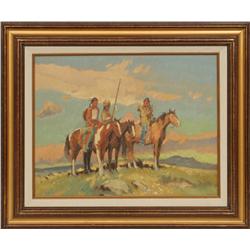 Sheryl Bodily, oil on board