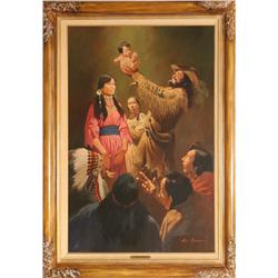 Wes Chapman, oil on canvas